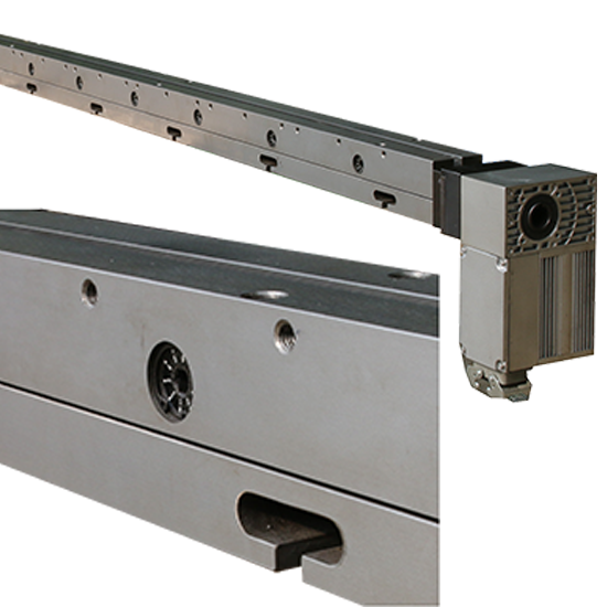 Mesa de coronación para prensa plegadora