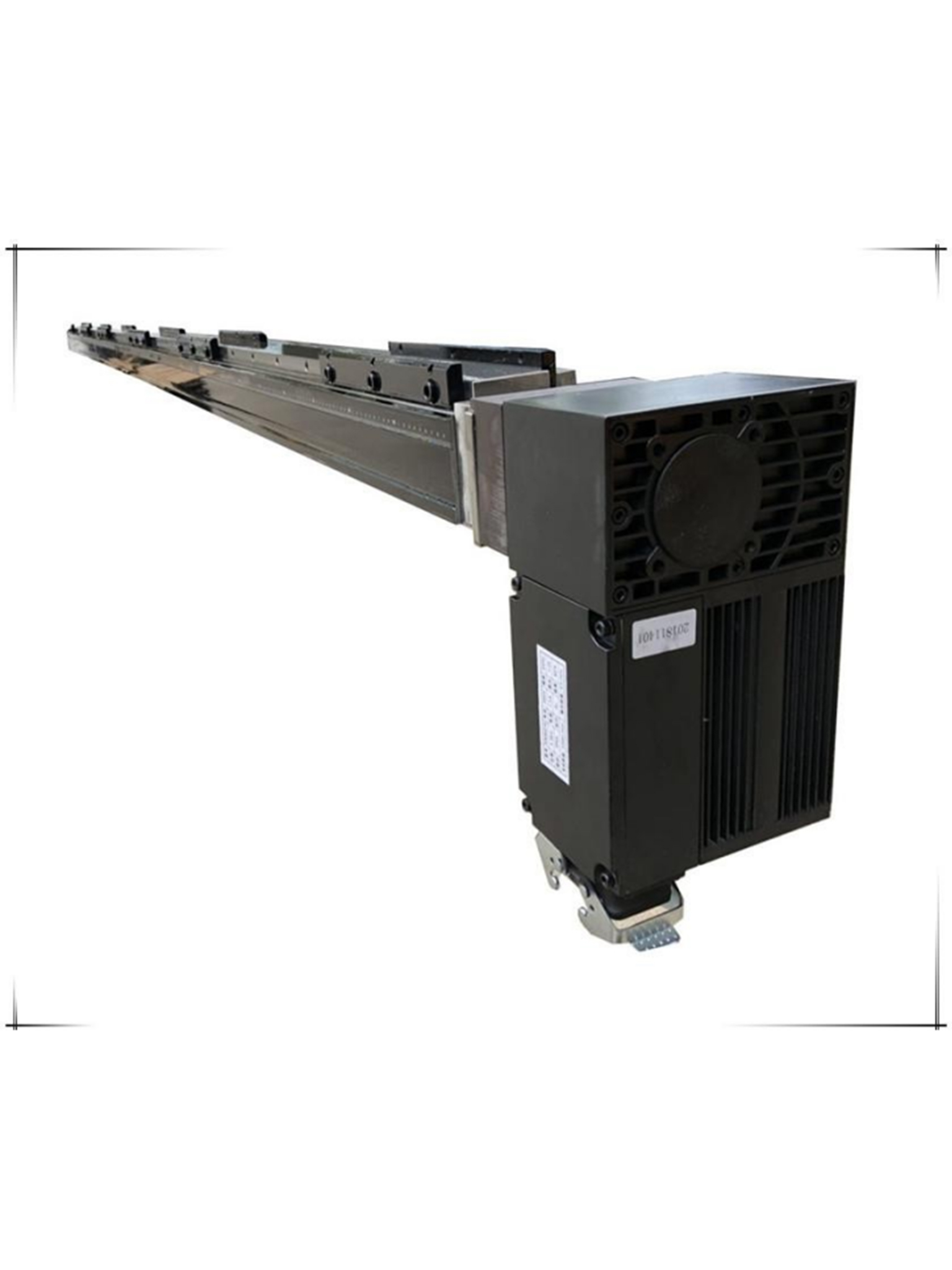 Electric narrow tie rod compensates