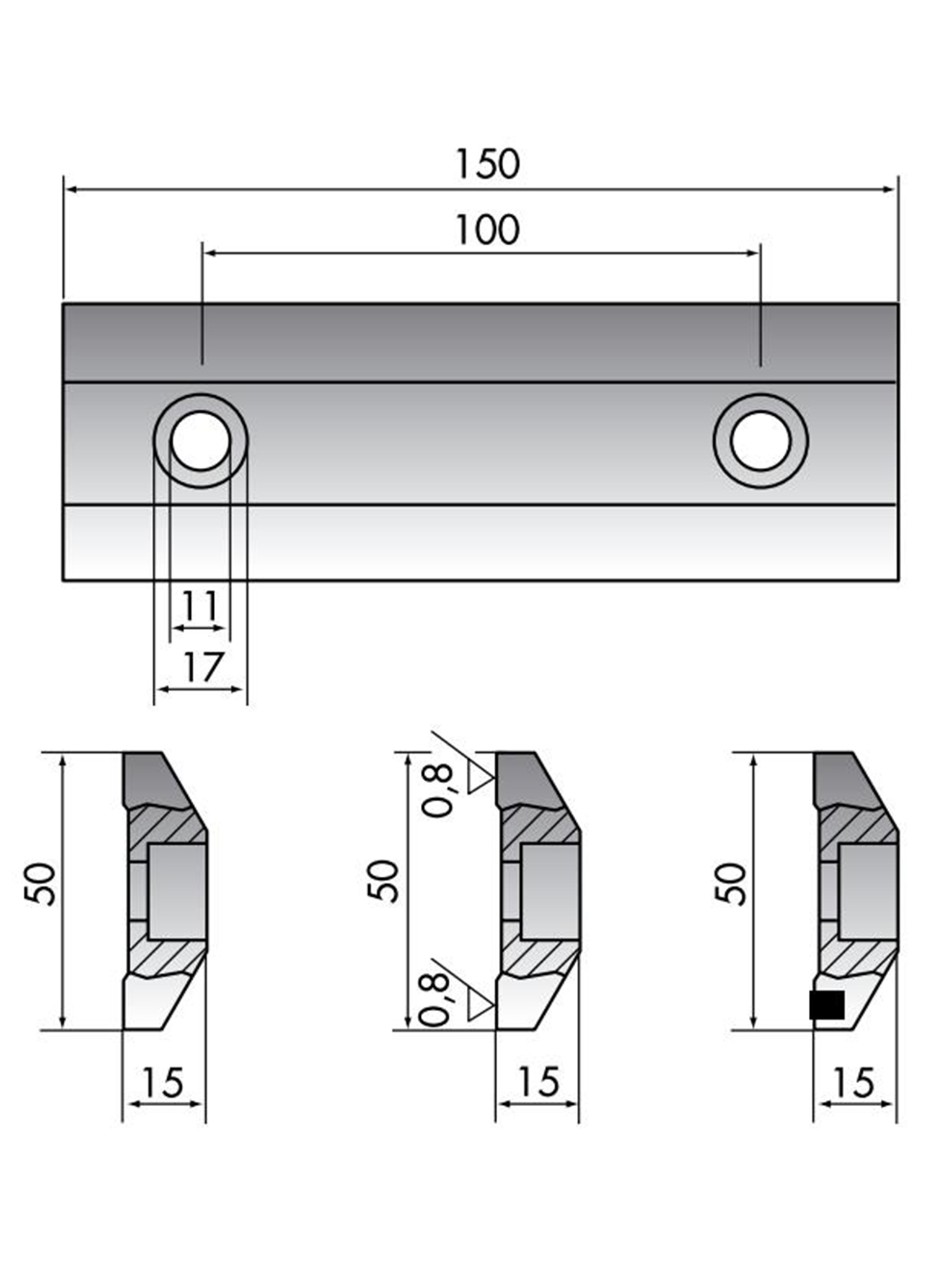 Clamping tools for press brake machine