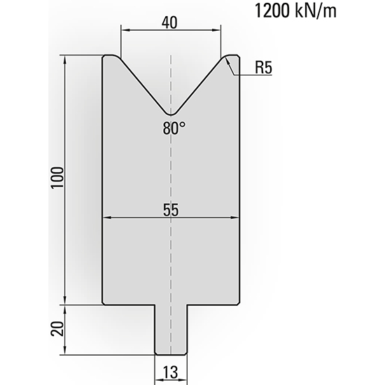 TRUMPF / Wila style press brake  lower dies