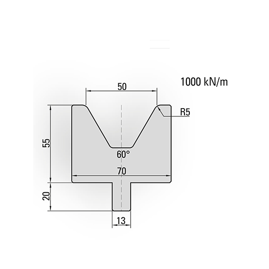 Bystronic Style Press Brake Lower Dies