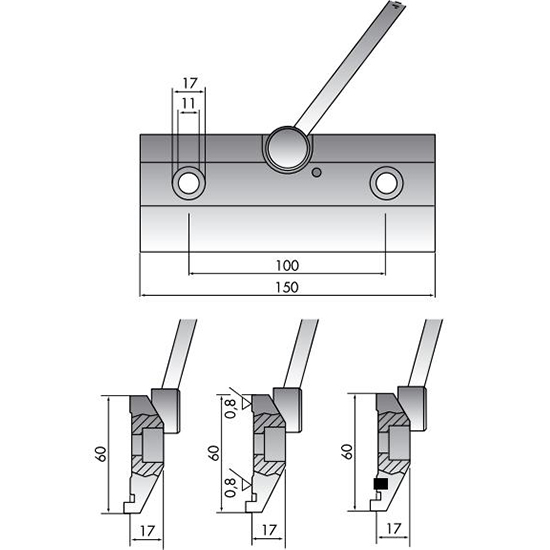 Clamping tools for press brake machine