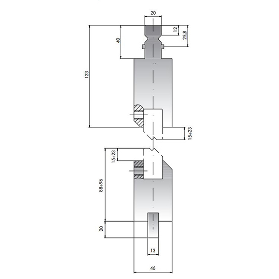 Offset Punch and Die Se